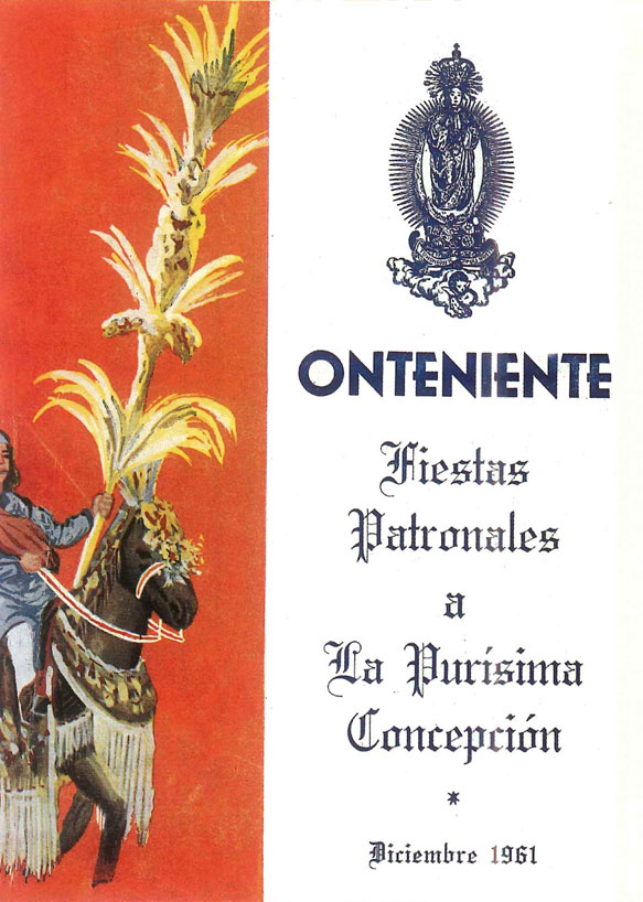 Fiestas de la Purísima 1961 Ontinyent / Onteniente
